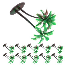 30 Pcs Mini Tropical Palm Trees For Cake Decor And Indoor Landscaping