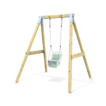 Premium Single Garden Swing for Kids - Baby Mint Green