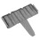 50pc STONE SLAB PLASTIC GARDEN BORDER EDGING PATH BED GRASS LAWN 14