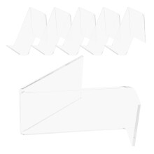 6er-pack -display-halter transparent für sandalen