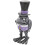 4Stk Halloween Ornament Garten Harz 2
