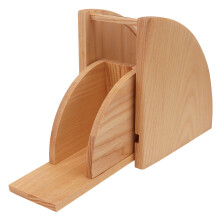 Fan Shape Kaffeefilterpapierhalter Aus Holz Für Haushaltsgebrauch