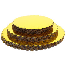 30Stk Runde Kuchenböden Aus Kreisförmigem Papier Für Kuchendekoration