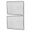 2Pcs Ultra Thin Full Page Magnifying Bookmark Sheet For Elderly 1
