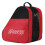 Functional Ice Skating Carrying Case Multi-Layer Compartments Red Ice Skating Gear Storage Case 1