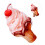 plush ice cream hugging pillow for couch decor 3