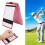 Golf Scorecard Halter PU Leder Scoring Buch Golf 10