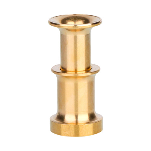 Brass Hair Stacker Fly Tying Tool Detachable Hair Aligns Accessory Medium Size