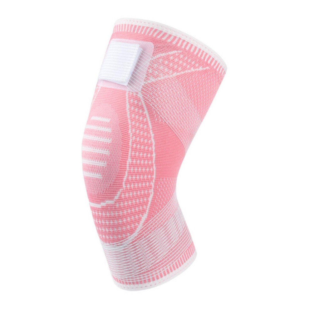 Sports Compression Kneepad Men Women Pressurized Elastic Knee Support Basketball Volleyball Blue Pink Purple Size L-image-OPC-PKVHKVR-NEW