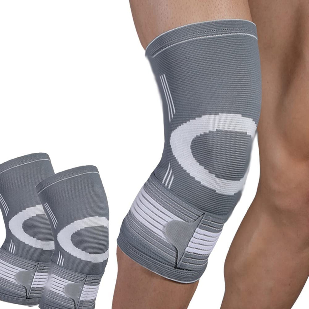 Knee Bandage Compression Pad For Arthritis Joint Pain Orthopedic Support Size Medium Color B Gym Running Basketball
