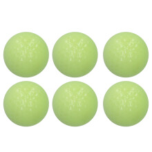 6 teile/satz Leucht Golf Ball Doppel Schicht Nacht