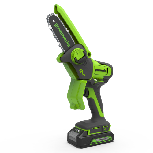 Greenworks 24V Mini Chainsaw - 2Ah Battery