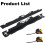 Wheel Alignment Tool With 2 Tape Measures For Camber And Toe Angles - Rust-Proof Stainless Steel Tire Alignment Black 2