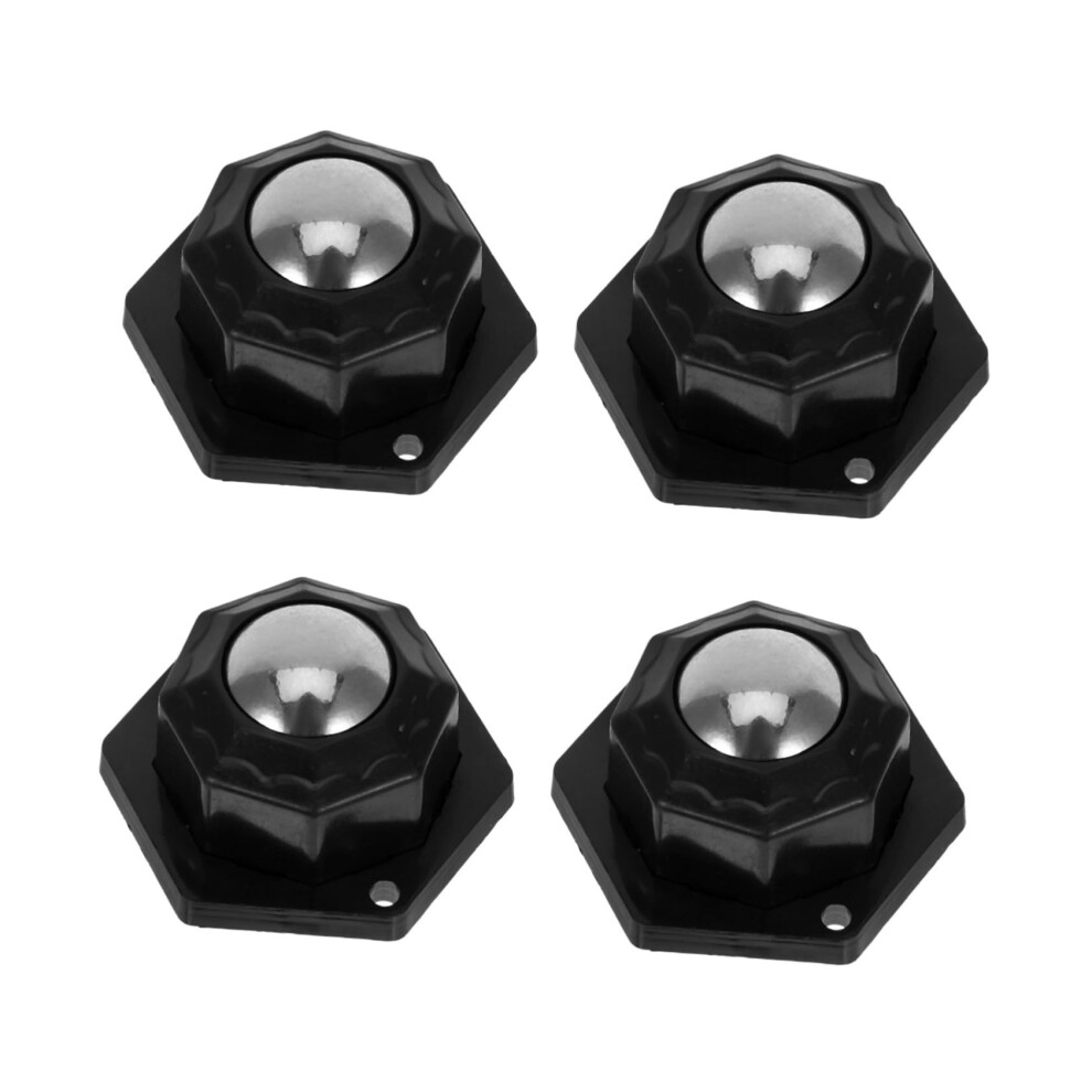 Ball Casters 4Pcs Heavy Duty Universal Furniture Dolly Wheels For Appliances, Swivel Castors, Carbon Steel Ball Transfer 9084446199352