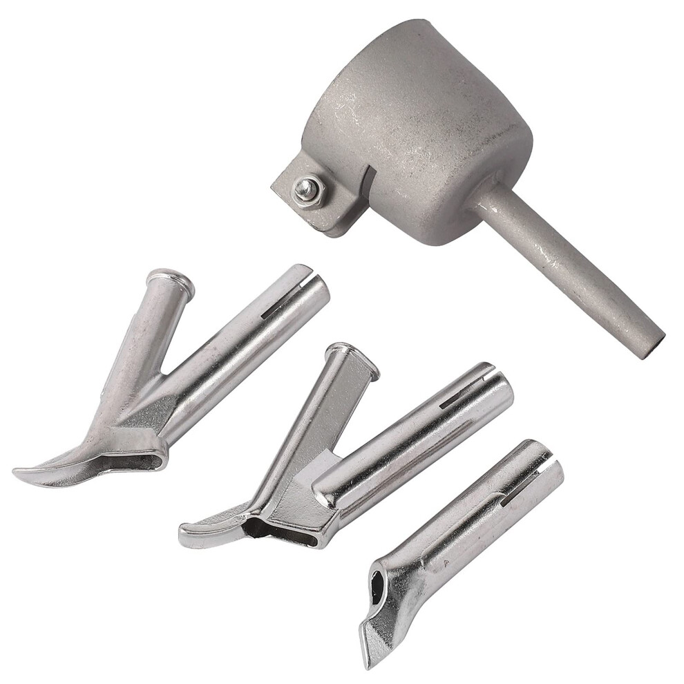 Welding Nozzles 4Pcs Set Triangle Nozzle 5Mm Round Welding Head Alloy Y Type Welder Tips For Pvc Vinyl Hot Air Gun 9084446199369