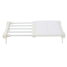 Ausziehbare Ablage 30-40 Cm, Bohrung Nötig, Für Schrank (Weiß)
