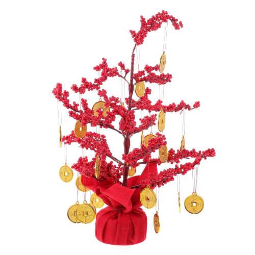 1Set Eleganter Neujahrs- -Baum Neujahrs-Geldbaum-