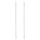 6 Pcs 30Cm Acrylic Pull Rods With Hook For Window Blind Tilt Wands White 1