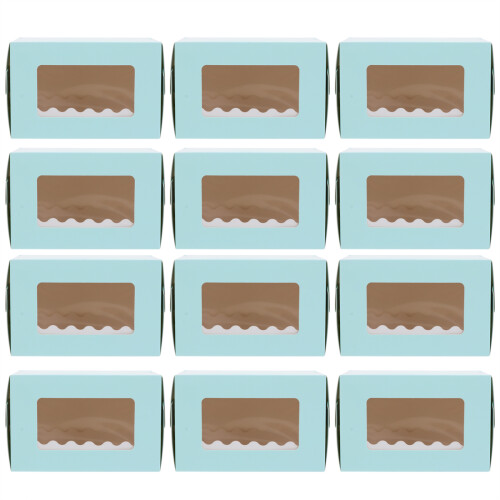 12Stück Kuchenverpackungsboxen Lebensmittelbox