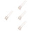 8 Retro Quaste Strick Gardinenband Beige 7