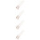 8 Retro Quaste Strick Gardinenband Beige 9