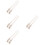 8 Retro Quaste Strick Gardinenband Beige 8