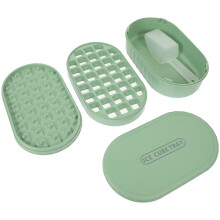 1 Set Geschlossene Eiswürfelschale Kühlschrank Eiseimer Staubschutz