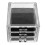 1Pc Home Desktop Storage Box For Cosmetics (Black, Transparent) 1