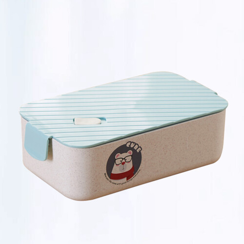 Bento Box Mit Fächern Mikrowellenfeste Verschließbare Lunchbox 1