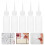 20pcs 50ml white plastic squeeze bottles for liquid glue dispensing 10