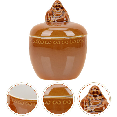 Creative Ceramic Stew Pot With Lid For Safe Food Storage 2