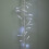 Premier 9.3m 720 LED Christmas Cluster String Lights with Timer in White on Clear Cable 4