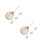 8 Pcs Clear Plastic Christmas Ornaments with Jute Rope 4