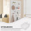 Heavy Duty Pegboard Bin Large Capacity Transparent Storage Organizer 3
