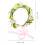 2pcs Light Up Flower Crown Glowing Daisy Fairy Headband 2