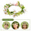 2pcs Light Up Flower Crown Glowing Daisy Fairy Headband 8