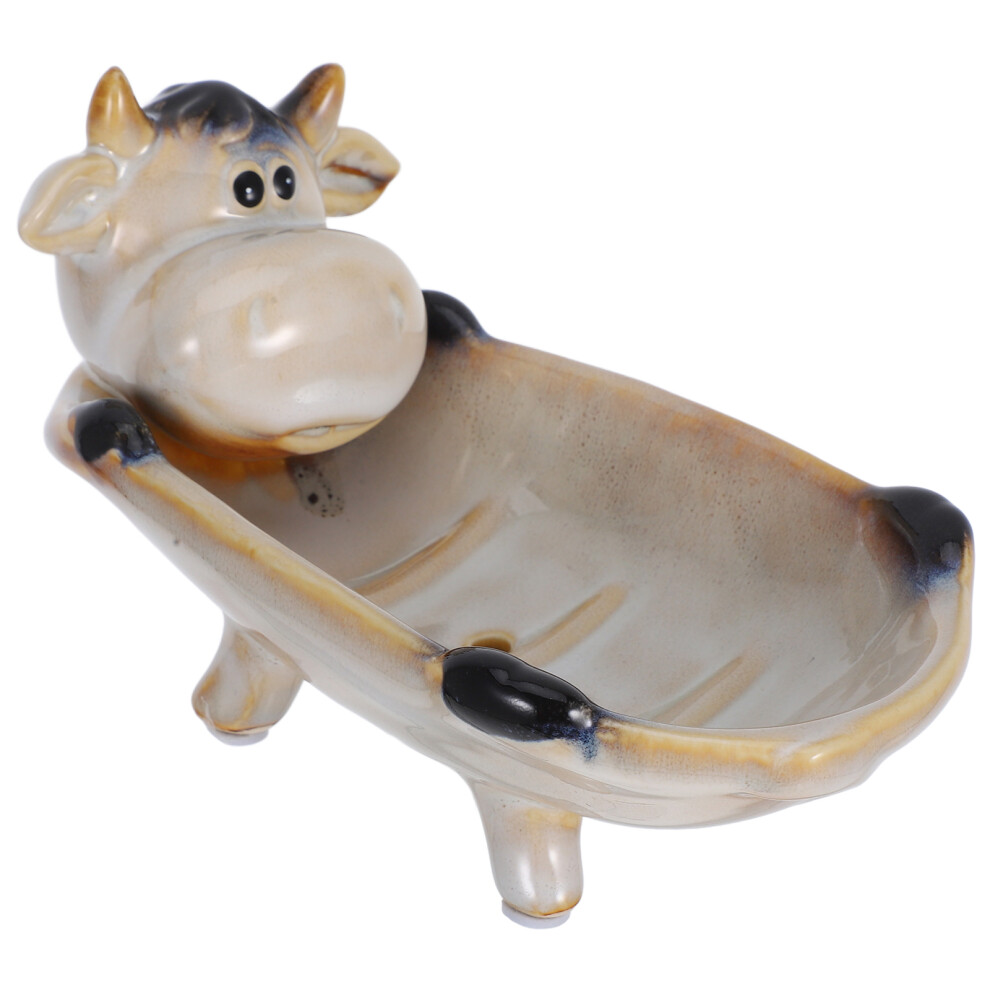 4Pcs Ceramic Soap Dish Animal Decorative Holder-image-OPC-PKVHZDS-NEW