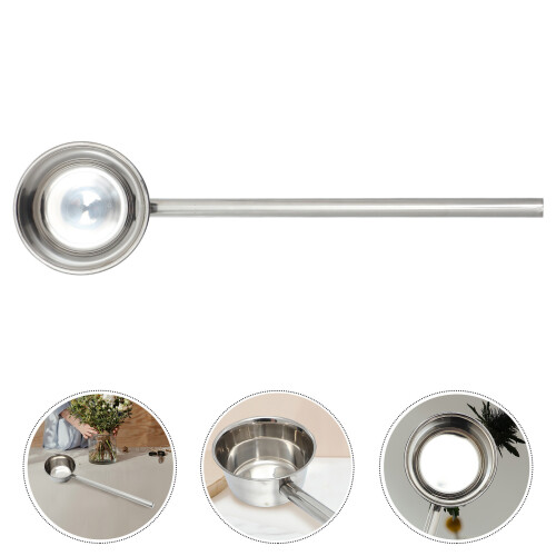 Stainless Steel Water Ladle With Long Handle For Use 1