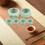 1 Set Ceramic Japanese Sake And Cups With Warmer 5