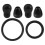 2 Sets Stethoscope Diaphragm Earplug Parts Tips 1