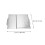 1Pc Stainless Steel Square Barbecue Plate For Home Use 2