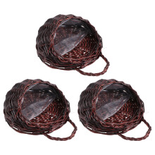 Kitchen Wicker Basket Willow 3pcs Coffee Hotel