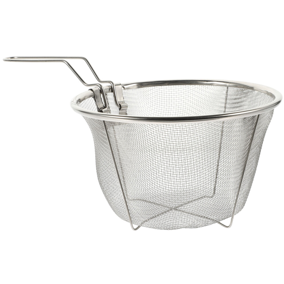 stainless steel folding frying basket strainer-image-OPC-PKVJ2ZS-NEW