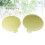 100 Pcs Golden Round Disposable Cake Board 9cm 11
