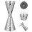 1Pc Stainless Steel Cocktail Measuring Jigger (30/45Ml) 6
