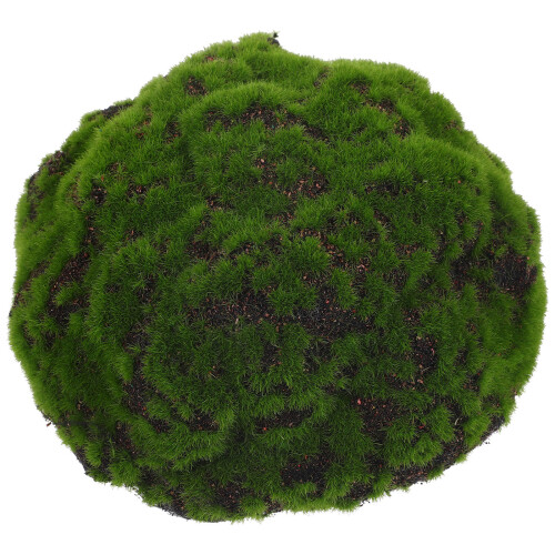 2Pcs Simulated Moss Half Ball Bonsai Wall Decoration 1