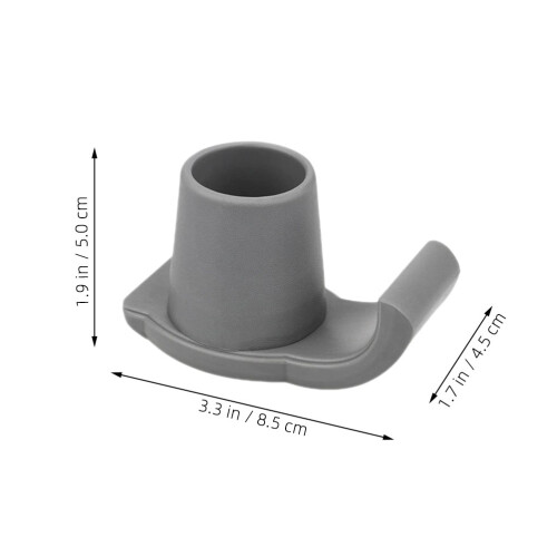 Adult Walker Accessories Tpr Silver 4pcs 1