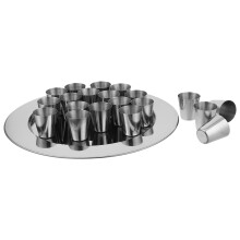 Conjunto De Cálices De Comunhão Aço Inoxidável Para Igrejas