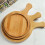 9 Inch Pizza Spatel Bamboe Ronde Dienblad Bord 3