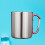 360Ml Isolierbecher Spiegelglanz Mit Karabinergriff 8